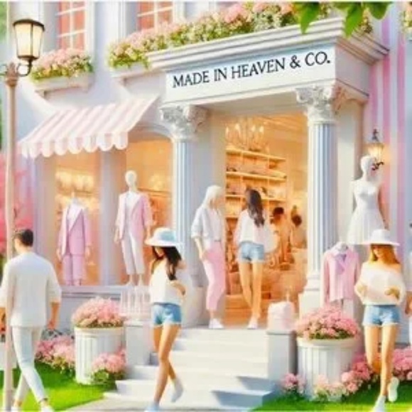 Denim Jacket with Patches and Fire Fly Brooch size M NWT Made in Heaven - Picture 2 of 16